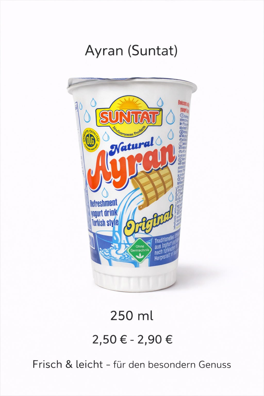Ayran 0.25l (deposit-free)