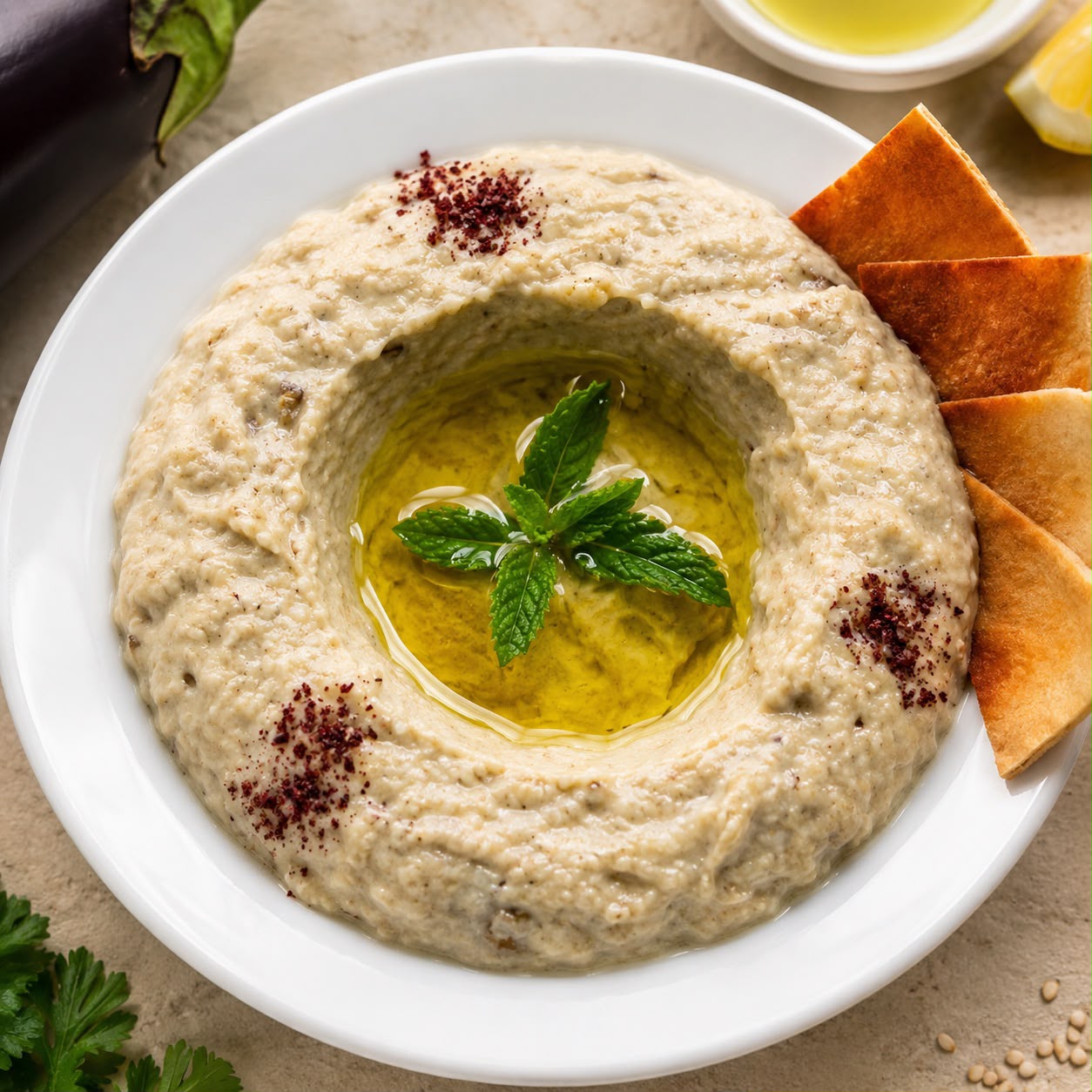 Mutabbal Aubergine Cream