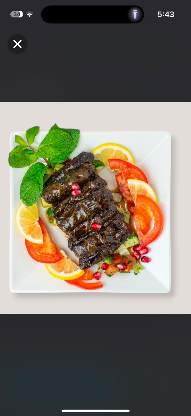 Stuffed Grape Leaves (10 pieces)